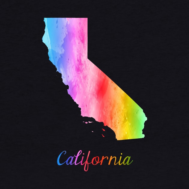 California Tie Dye by MadyJustForFun